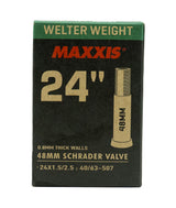 Welter Weight Tube 24 x 1.5/2.5 - 48 mm Schrader (AV)