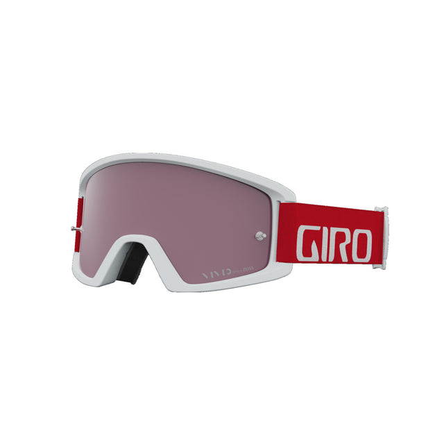 TAZZ MTB Goggle - Verres Vivid Trail - Rouge/Blanc