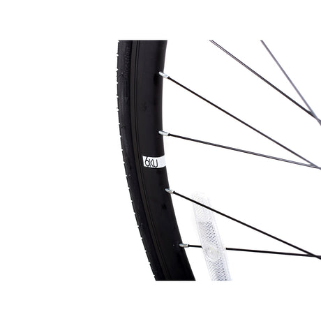 Deep Section Singlespeed Fixed Gear Laufradsatz - 30 mm Felgen - schwarz