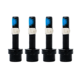 QM-Schrauben M6x30, blaue Schraubensicherung - schwarz