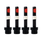 QM-Schrauben M6x35, roter Schraubensicherung - schwarz