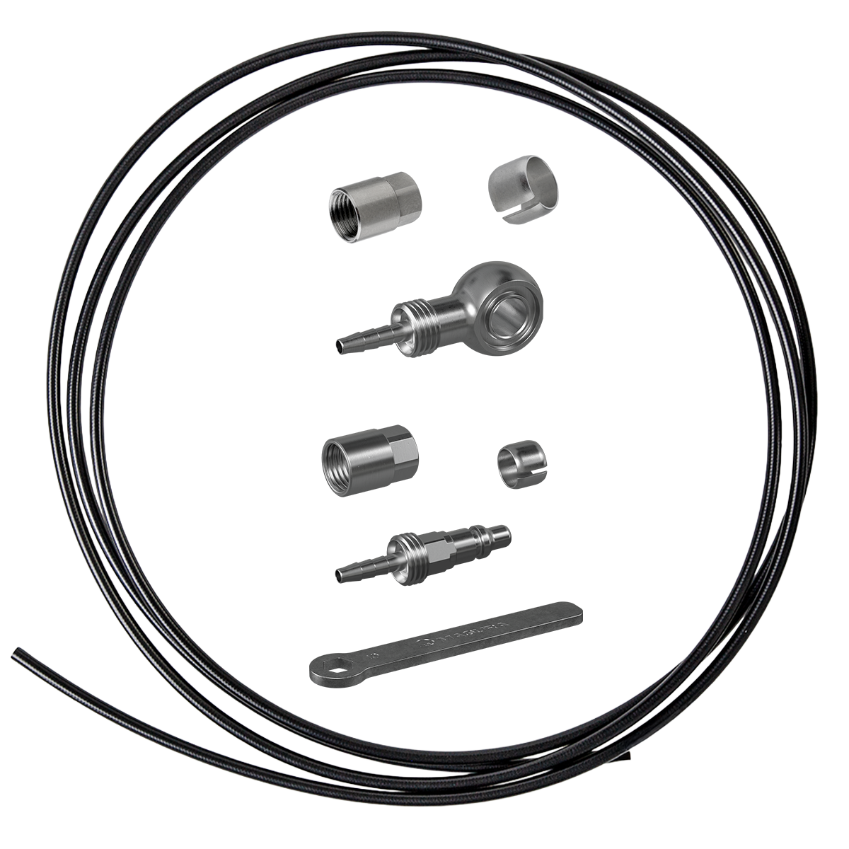 Disctube Ligne de frein 3.000 mm ETT-Banjo Kit