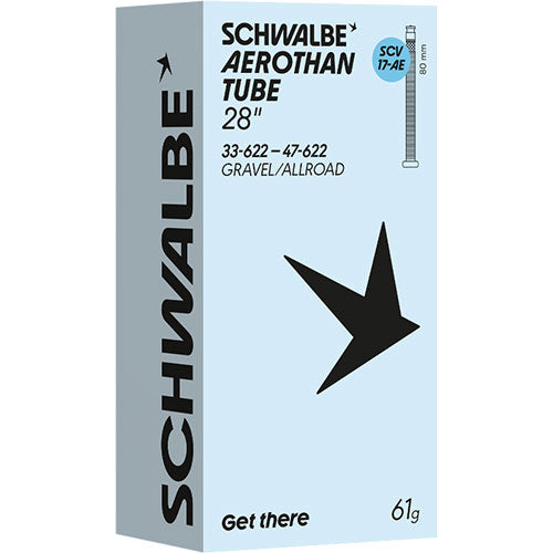 SCV17 Aerothan Tube Trekking/Gravel, Clik Valve - 28 inch
