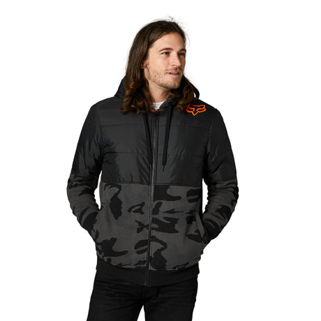 LINDON SASQUATCH FLEECE - Zwarte Camo