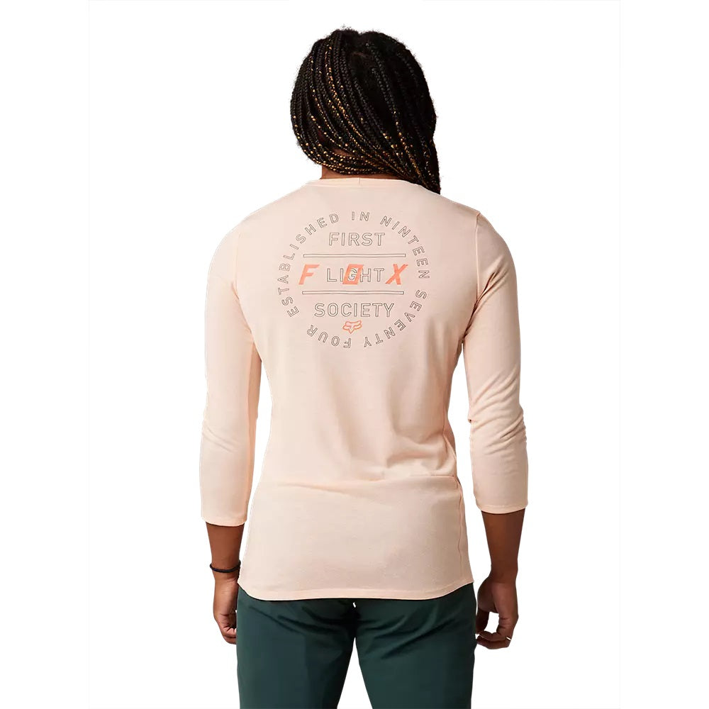 Womens Ranger Dr 3/4 Jrsy - light pink