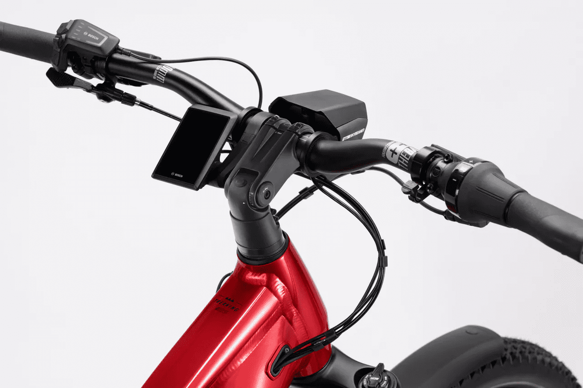 Trekking 9 ABS - Herren - dynamite red/blue glänzend Haibike