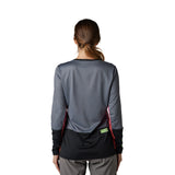 Women's Defend Race Long Sleeve Jersey - Pewter
