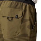 Essex Volley Camo Short - Olive Green