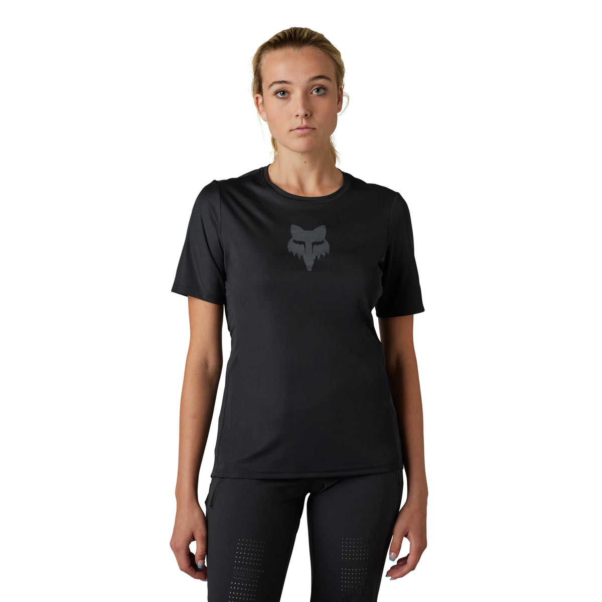 Women's Ranger Short Sleeve Jersey Foxhead - Black