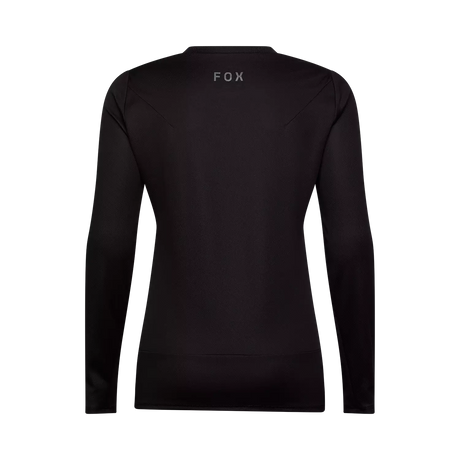 Dames Ranger Fox Head Lange Mouw Jersey - Zwart