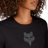 Dames Ranger Fox Head Lange Mouw Jersey - Zwart