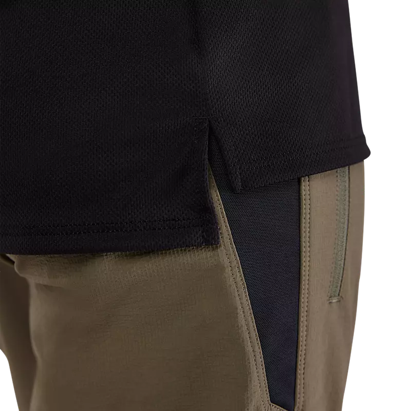 Dames Ranger Fox Head Lange Mouw Jersey - Zwart