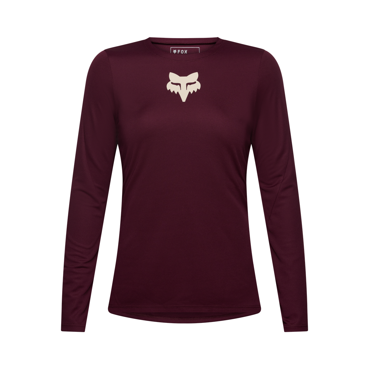 Maillot à manches longues Ranger Fox Head pour femmes - Rouge foncé