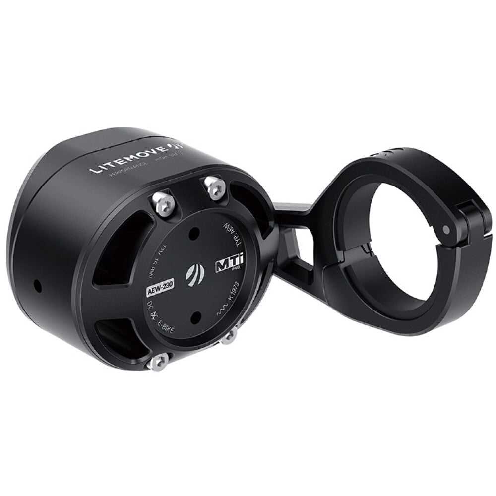 Front light with high beam AEW-230 handlebar mount