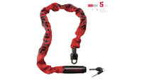 Candado de cadena integrado Keeper 785 - Rojo