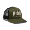 Czapka Block Mesh Trucker - Army