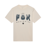 Block 195 Orig SS Tee - Off White Fox Racing