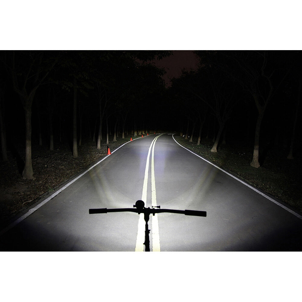Front light with high beam AEW-230 handlebar mount