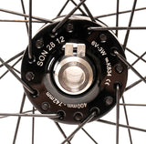 Laufrad SON 28 12 disc center lock + DT G540 db 32h