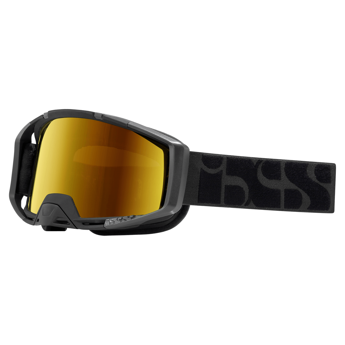 Goggle Trigger schwarz / mirror gold
