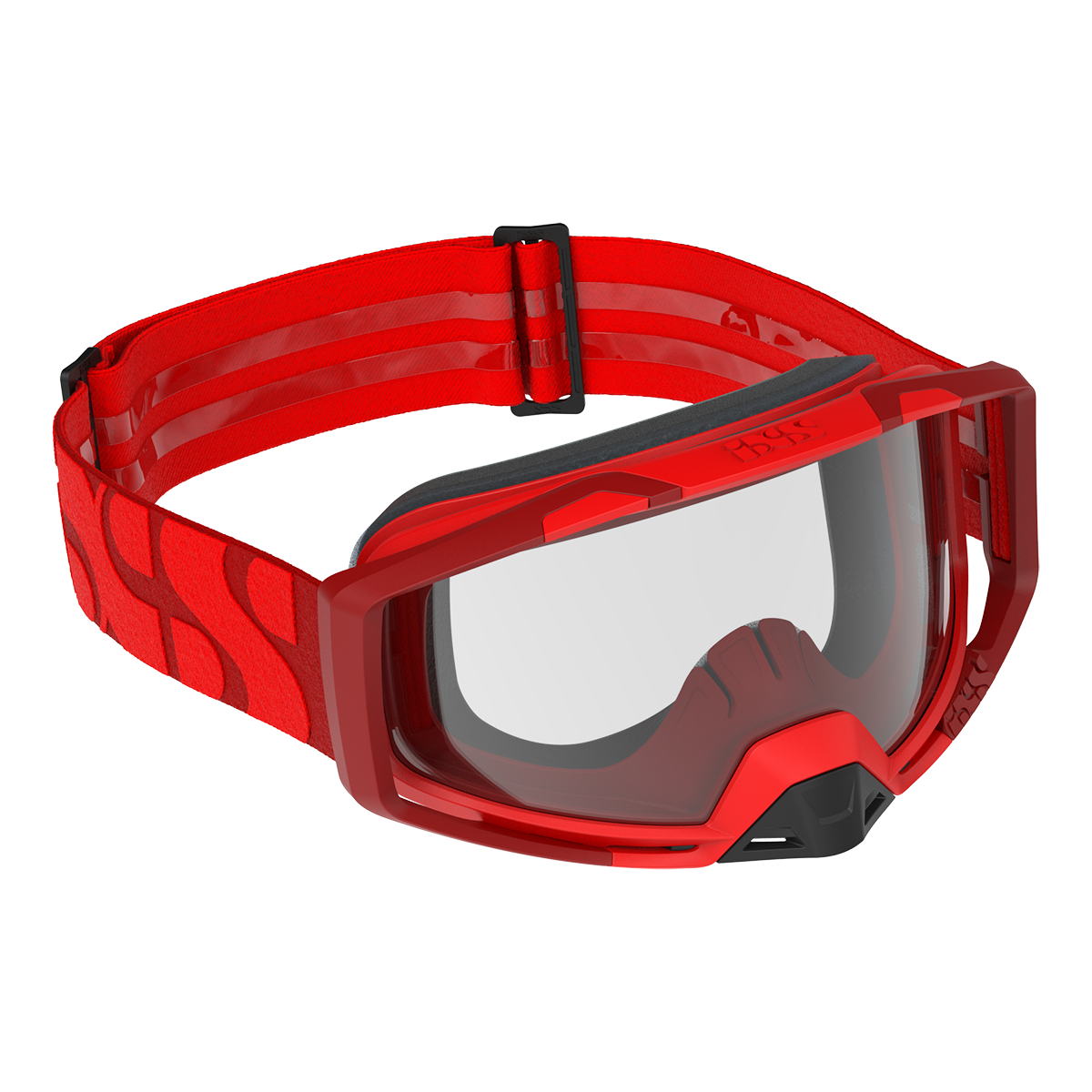 Trigger Goggle Clear Lens - Racing Red iXS