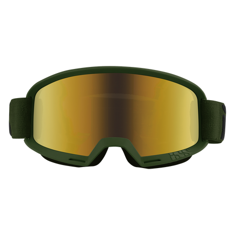 Hack Goggle Mirror - Olive/Mirror Gold iXS