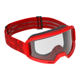 Hack Goggle Clear Lens - Racing Red iXS