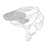Visor Carve 1.0 MIPS - olive