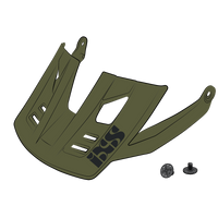 Visor + Pins Trigger FF - olive 