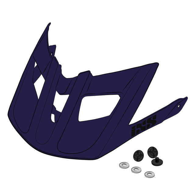 Visor + Pins Trail EVO SM-XLW - Grape