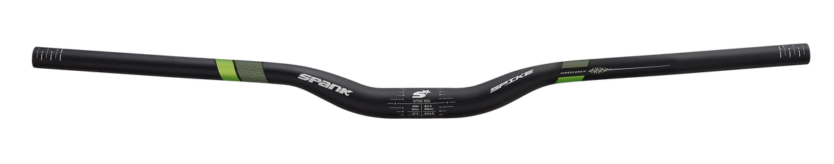 Spike 800 Race VIBRO CORE XGT 800 mm 31.8 mm - black/green Spank