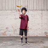 Flow Kids Tech Tee getoutandplay raisin iXS