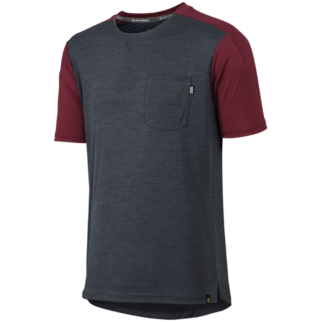 Flow X Kids Jersey schwarz-solid raisin iXS