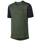 Flow X Kids Jersey olive-solid black iXS