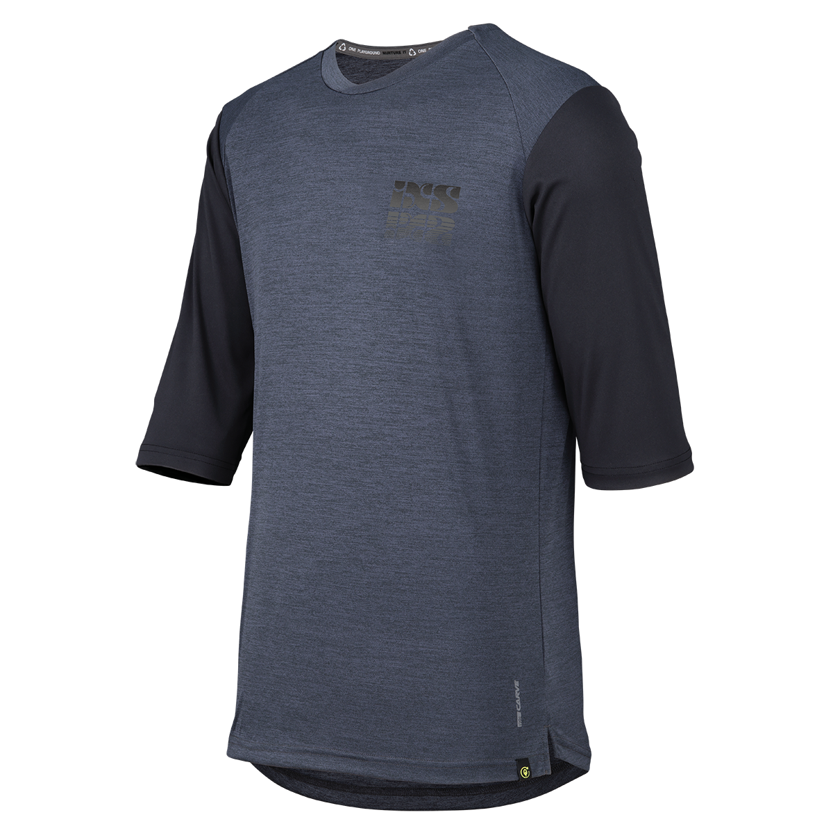Carve X Jersey schwarz-solid black iXS