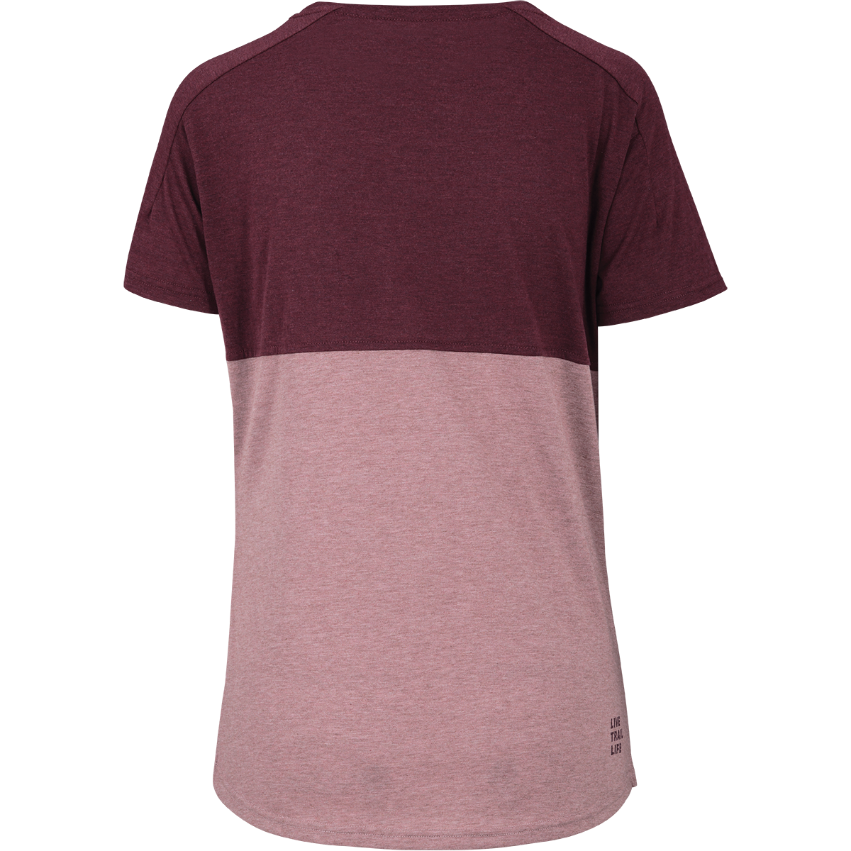 Kids Flow Mountain Tech Tee taupe-raisin 