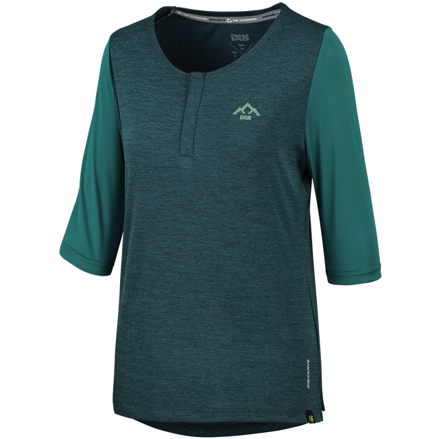 Carve X Women Henley everglade-solid everglade iXS