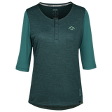 Carve X Women Henley everglade-solid everglade iXS