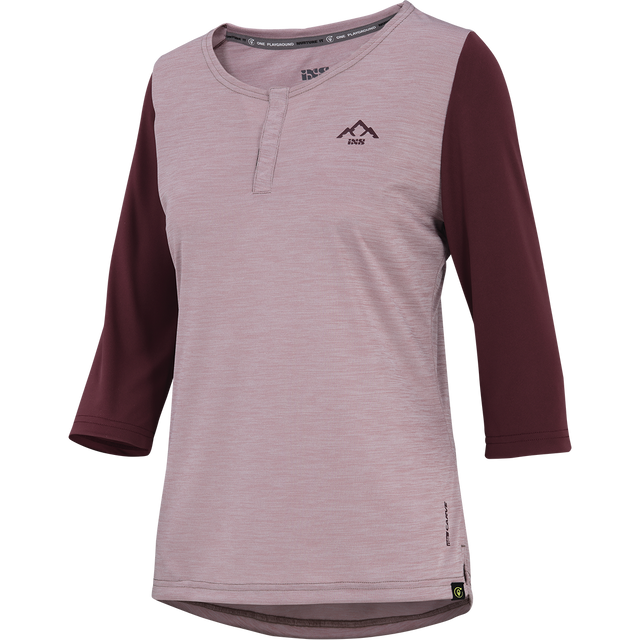 Carve X Women Henley - Taupe-Raisin iXS