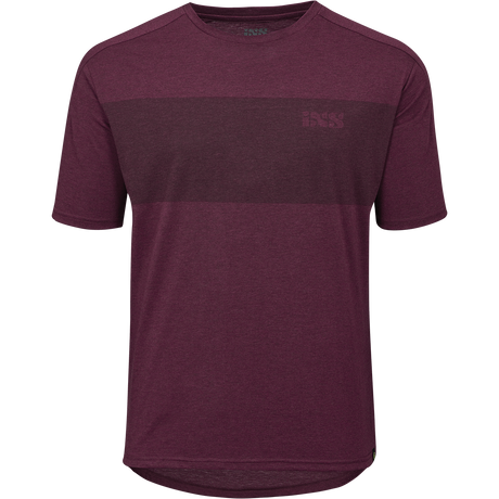 Flow Censored Kids Tech Tee - Raisin iXS