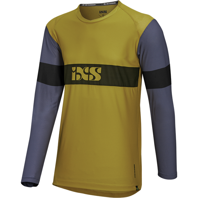 Trigger EVO Long Sleeve Jersey - Acacia / Charcoal iXS