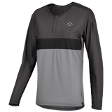 Flow XTG Women's Long Sleeve Henley - Graphite/Black iXS