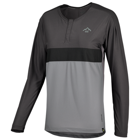 Flow XTG Women's Long Sleeve Henley - Graphite/Black iXS