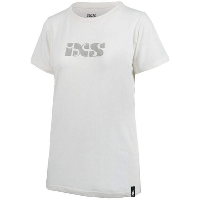 Womens Brand organic 2.0 tee - Off White iXS