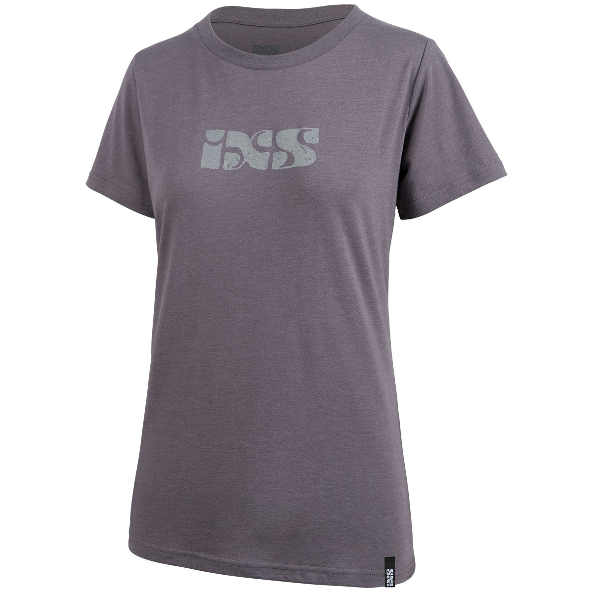 Womens Brand organic 2.0 tee - Dirty Purple iXS