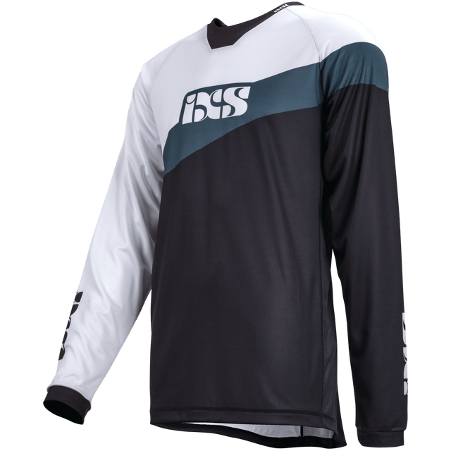 Race 7.1 DH Trikot - Worldcup Edition - Schwarz/Graphite iXS