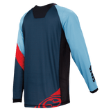 Race 7.1 DH Trikot - Worldcup Edition - Blau/Rot iXS