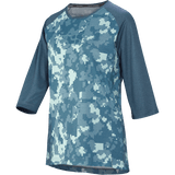 Carve Damen Trikot - Blau/Camo - 3/4-Arm iXS