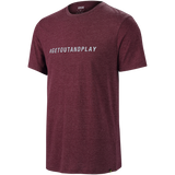 Getoutandplay Organic Cotton T-Shirt - Raisin iXS