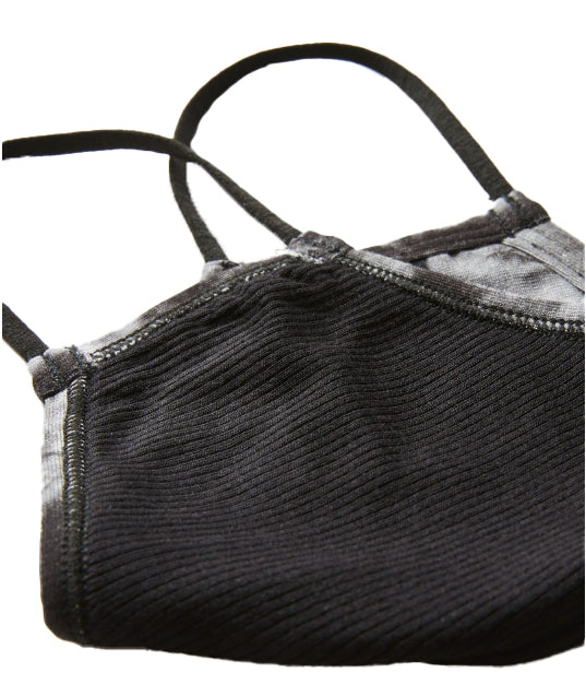 Face mask - Mouth protection - Tie Dye - Black/White